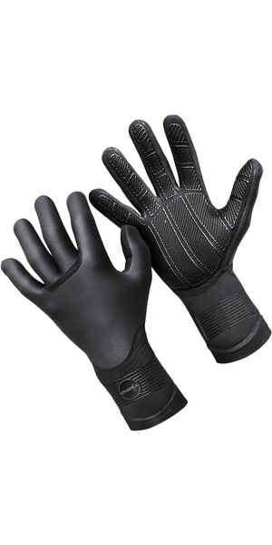 2026 O'Neill Psycho Tech 3mm Double Lined Neoprene Gloves Black 5104